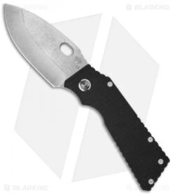Medford TFF-1 Frame Lock Knife Black G-10/Ti (4" Stonewash) MKT