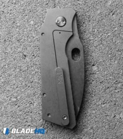 Medford TFF-1 Frame Lock Knife Black G-10/Ti (4" Stonewash) MKT -Elite Folds medford mk14dt 08tm blk side flat cm