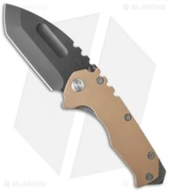 Medford Praetorian G/T Frame Lock Knife Coyote G-10 (3.75" Black) MKT