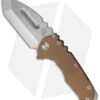 Medford Praetorian G/T Frame Lock Knife Coyote/Flame (3.75" Stonewash) MKT