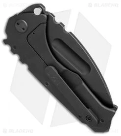 Medford Praetorian C/T Tanto Knife Carbon Fiber/Black Ti (3.75" Black) MKT -Elite Folds medford praetorian ct tanto cf black ti MKDPT 05PV BHQ 49413 er side