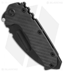 Medford Praetorian C/T Tanto Knife Carbon Fiber/Black Ti (3.75" Black) MKT -Elite Folds medford praetorian ct tanto cf black ti MKDPT 05PV BHQ 49413 er spine
