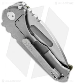 Medford Praetorian Genesis G Tanto Knife OD Green G-10 (3.3" Stonewash) MKT -Elite Folds medford pram g green BHQ 36420 jr side