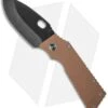 Medford TFF-1 Frame Lock Knife Coyote G-10/Ti (4" Black SW) MKT