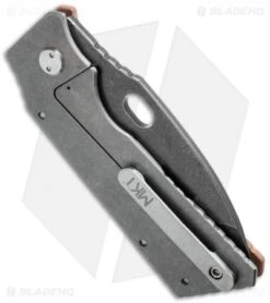 Medford TFF-1 Frame Lock Knife Coyote G-10/Ti (4" Black SW) MKT -Elite Folds medford tff 1 cy tumbled oxide side cm