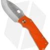Medford TFF-1 Frame Lock Knife Milled Orange G-10 (4" Stonewash) MKT
