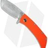 Medford TFF-2 Flipper Frame Lock Knife Orange G-10 (4" Stonewash) MKT