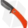 Medford TFF-2 Flipper Frame Lock Knife Orange G-10 (4" Black SW) MKT