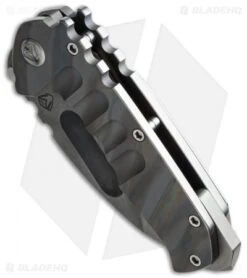 Medford Custom Praetorian Ti Frame Lock Knife (3.75" Gray) MKT -Elite Folds mkt praetorian ti 2013 dp bottom cm
