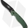 Ontario RAT Model 1 Liner Lock Knife OD Green (3.625" Black Serr) 8847OD