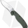 Ontario RAT Model 1 Liner Lock Knife OD Green (3.625" Satin Serr) 8849OD