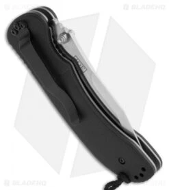 Ontario OKC Joe Pardue Utilitac II Folding Knife JPT-3R (3.5" Satin) 08904 -Elite Folds ontario knife utilitac ii joe ardue folder o8904 side 1