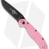 Ontario RAT Model 2 Liner Lock Knife Pink (3" Black) 8863