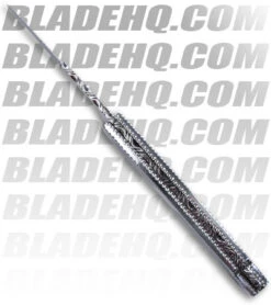 Blackie Collins Paragon Custom Green Malachite Folding Hunter Clip Point Knife -Elite Folds paragon paintedpony green top