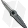 Paragon Warlock Folding Knife Gunmetal Gray Aluminum (3.9" Damascus)
