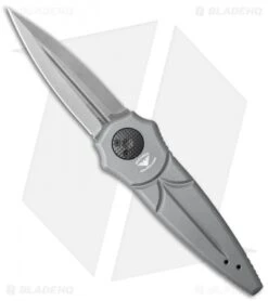 Paragon Warlock Folding Knife Raw Aluminum (3.9" Bead Blast)