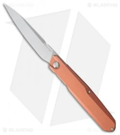 Real Steel G5 Metamorph Liner Lock Rose Gold Aluminum (3.5" Satin)