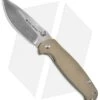 Real Steel Knives H6 Liner Lock Knife Coyote Brown G-10 (3.75" Stonewash)