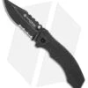 Smith & Wesson Border Guard Liner Lock Knife Black G-10 (3.5" Black SW) SWBG9BS