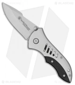 Smith & Wesson Extreme Ops Ghost Liner Lock Knife Gray (3.5" Satin) SW5CP