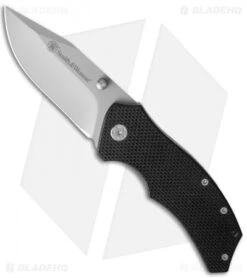 Smith & Wesson Folding Knife Black G-10 (3.125" Bead Blast) SW602