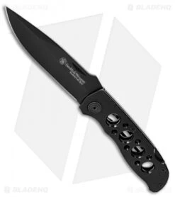 Smith & Wesson Extreme OPS Lock Back Knife Black (3.25" Black) CK105BKEU