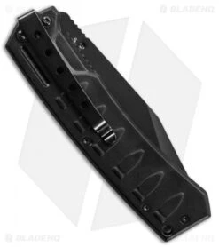 Smith & Wesson Bullseye Tanto Folding Knife (Black Plain) CK112 -Elite Folds smith wesson ck112 back