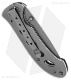 Smith & Wesson Oasis Liner Lock Knife (3.25" Gray) SW423G -Elite Folds smith wesson sw423g side jm