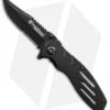 Smith & Wesson Extreme OPS Clip Point Folding Knife (Black Serr) SWA24S
