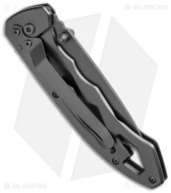 Smith & Wesson Skeletonized Framelock Knife Gray (3" Gray) CK400L -Elite Folds smith weston ck400l side cm