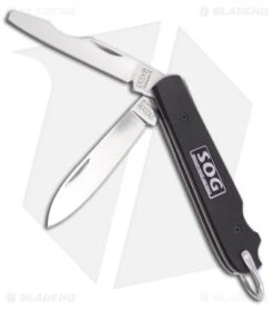 SOG Contractor III Pocket Knife (2.875" Satin Plain) EL-30