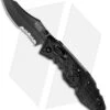SOG Toothlock Folding Knife Black GRN (3.125" Black Serr) TK-04